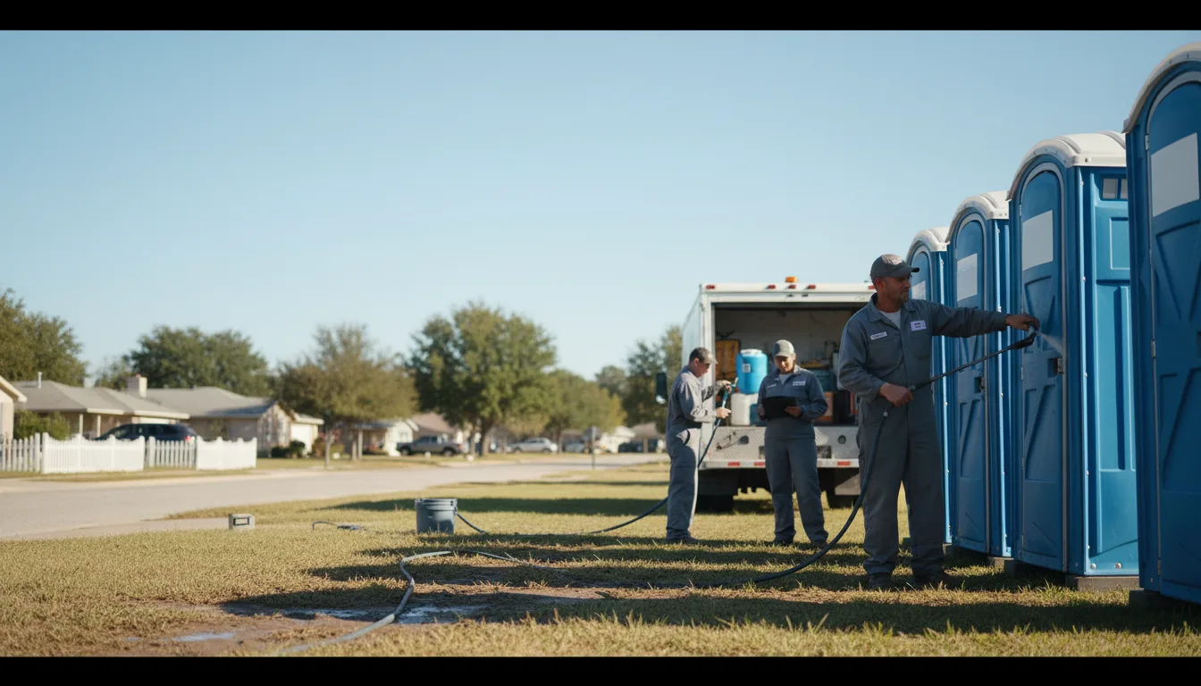Long-Term Portable Toilet Rental in Harpers Ferry, IA near me